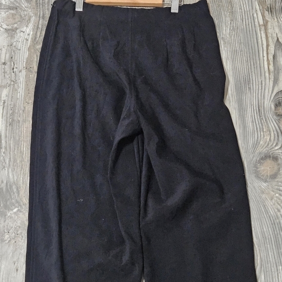 LL Bean faux suade style pants side zip size 8 regular - Picture 6 of 14